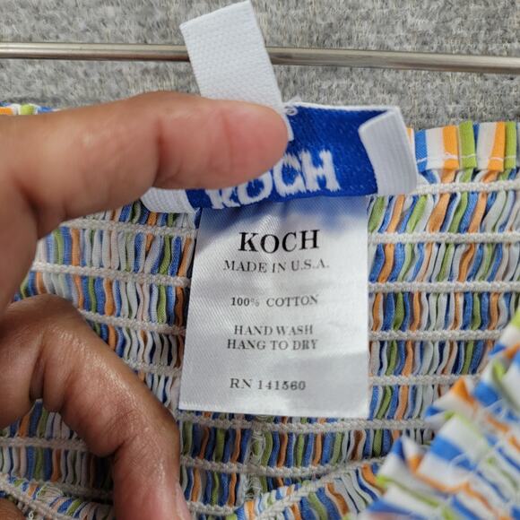 KOCH ERIKA STRIPED SKORT, SIZE M - Picture 5 of 7